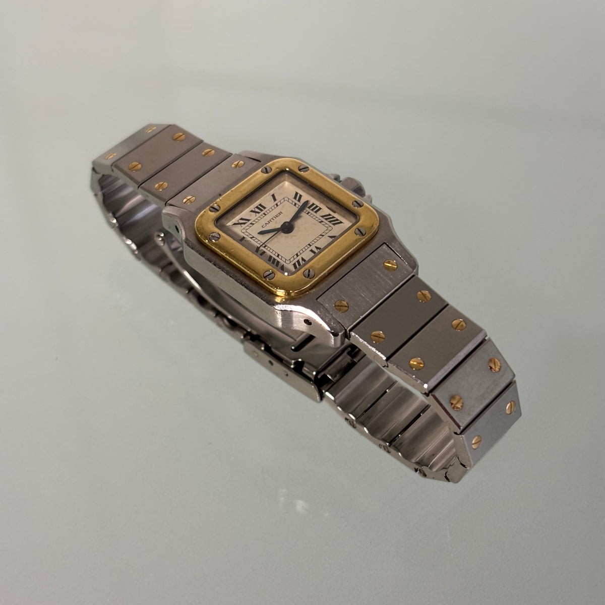 Cartier Santos Carrée Ladies 0902 Full Set