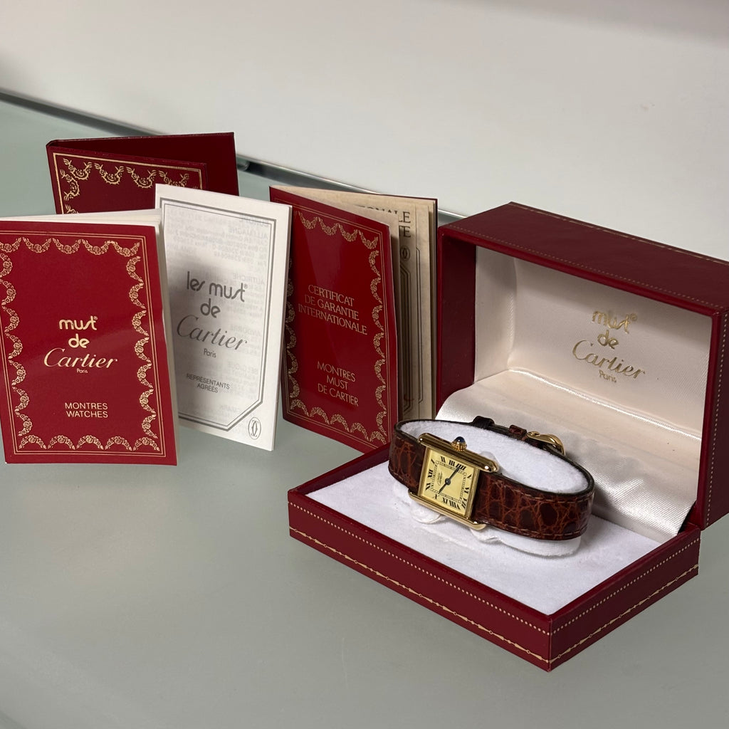 Cartier Tank PM complete Full Set