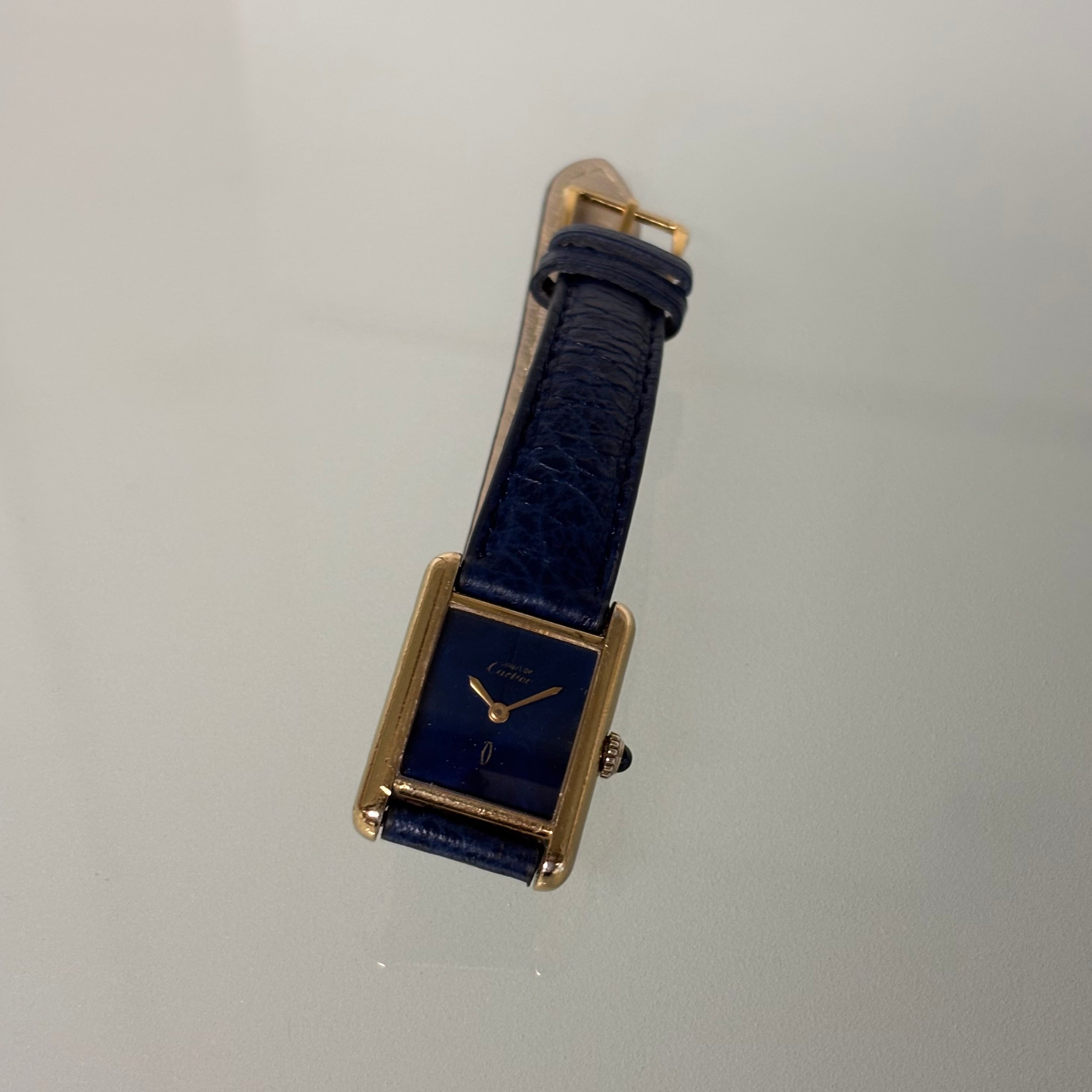 Cartier Tank Pm Lapis lacquer dial