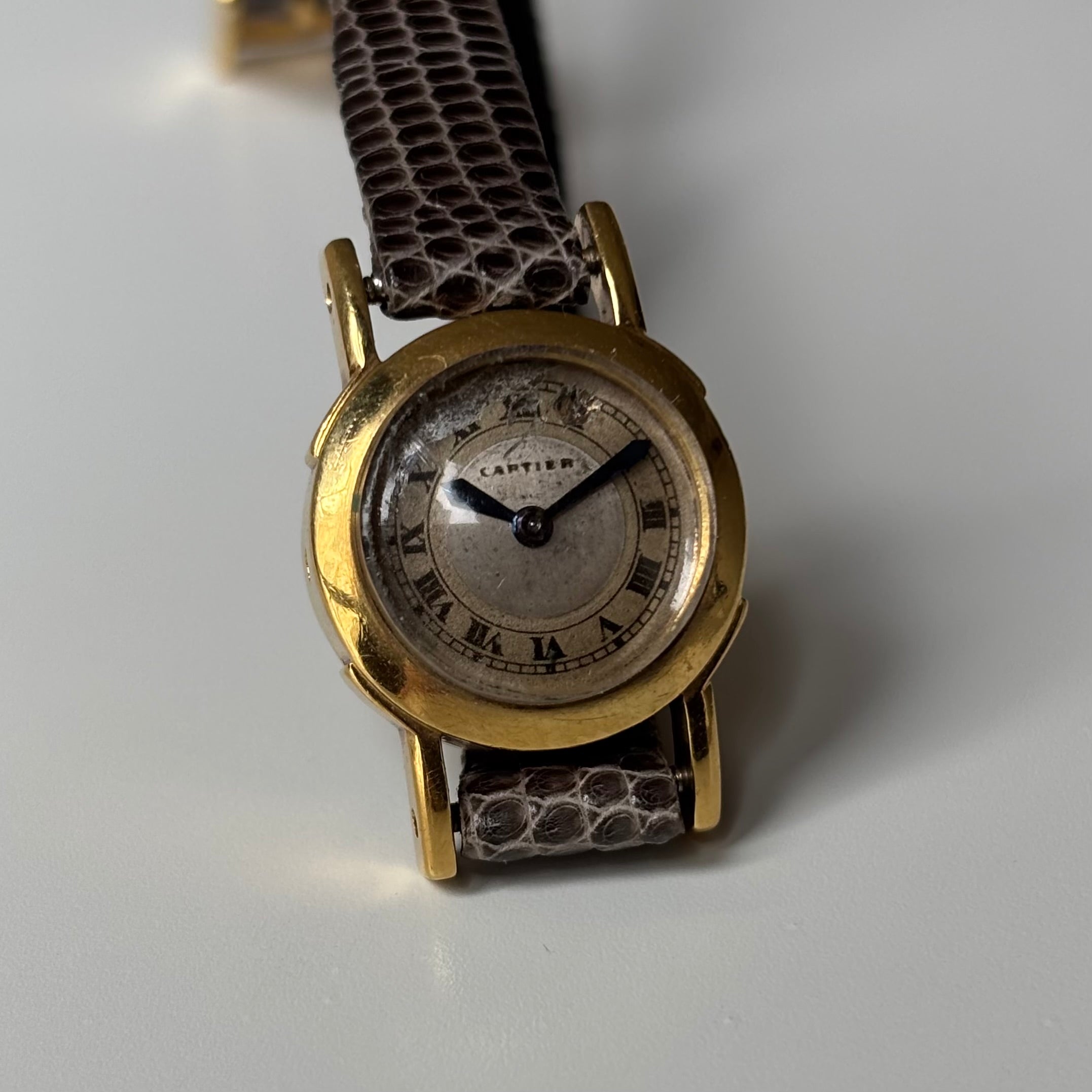 Cartier Jaeger LeCoultre Duoplan 18k