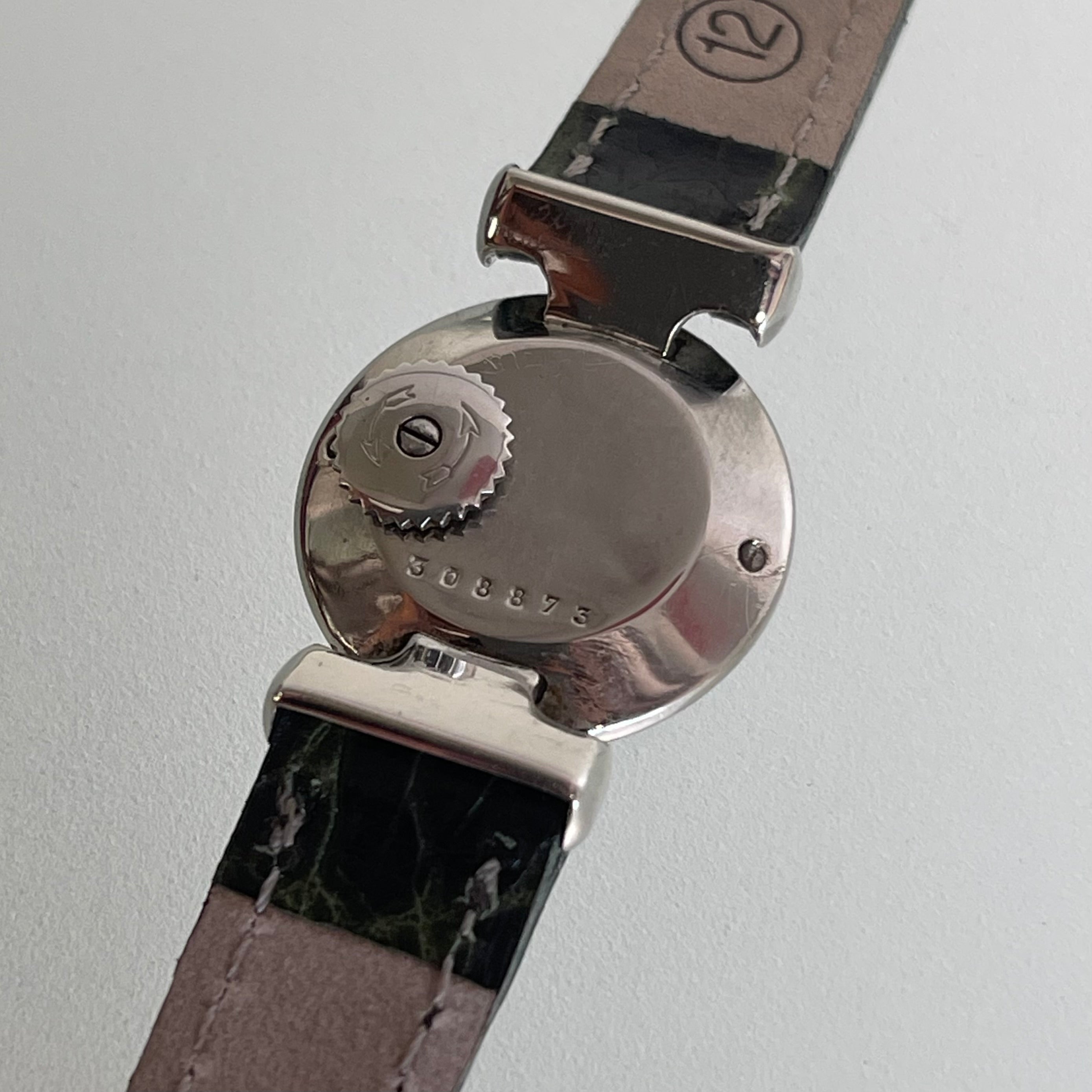 Cartier x Jaeger LeCoultre Steel Duoplan