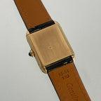 Alexis Barthelay Tank Petit Model – 18K Gold with Sapphire Crown