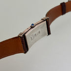 Barthelay Silver Wristwatch – Rectangular Case, Vintage Model