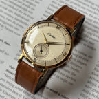 Cartier EWC Wristwatch – 18K Yellow Gold, 1940s Vintage