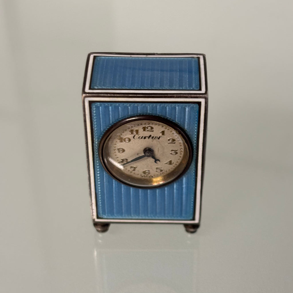 Cartier 1910s Miniature deskclock