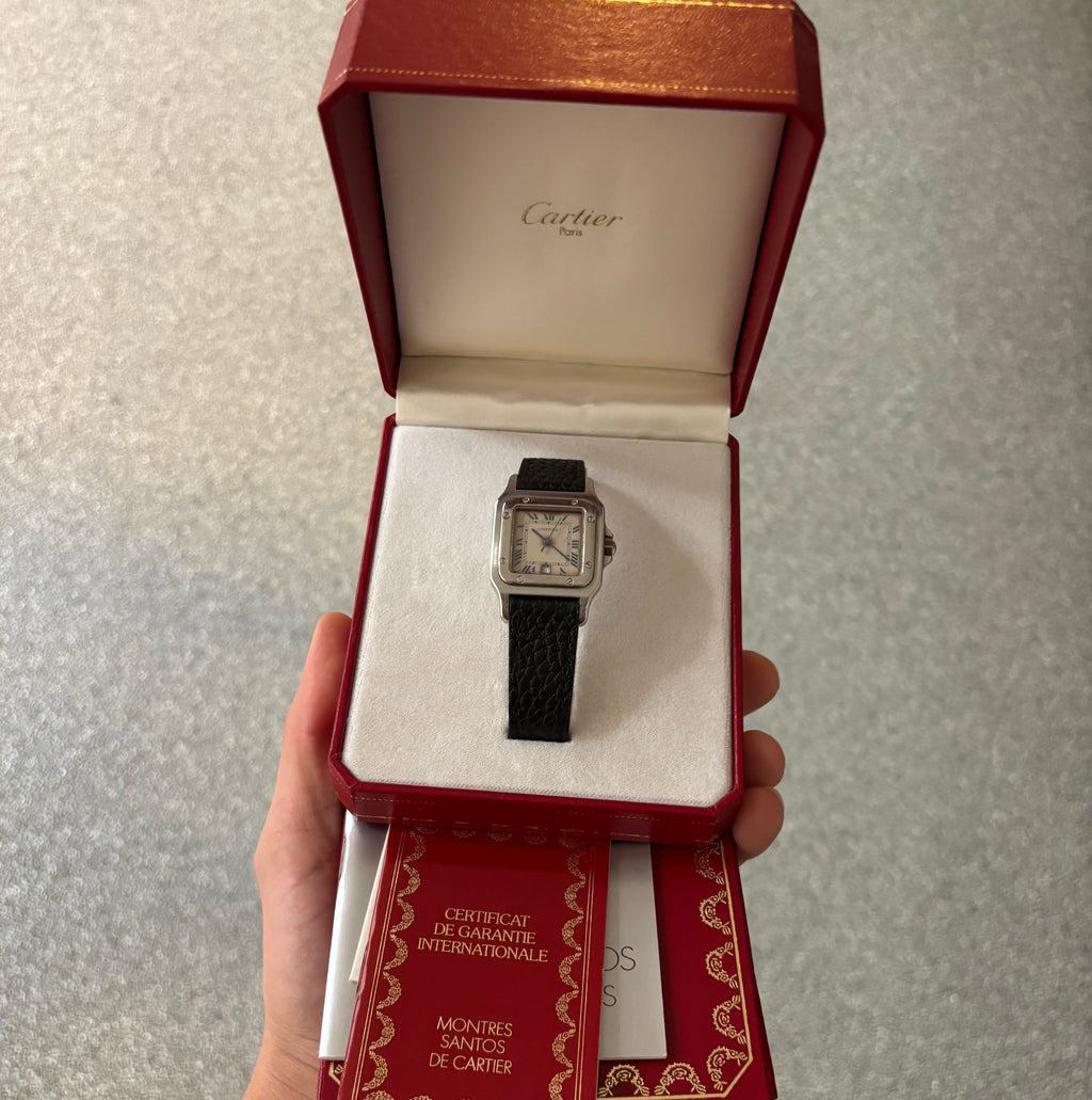 Cartier Santos Galbée GM Full Set