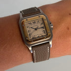 Cartier Santos Galbee Grand Model – With Strap