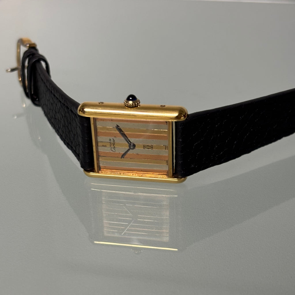 Must De Cartier tank GM trinity