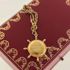 Cartier New York 14k compass