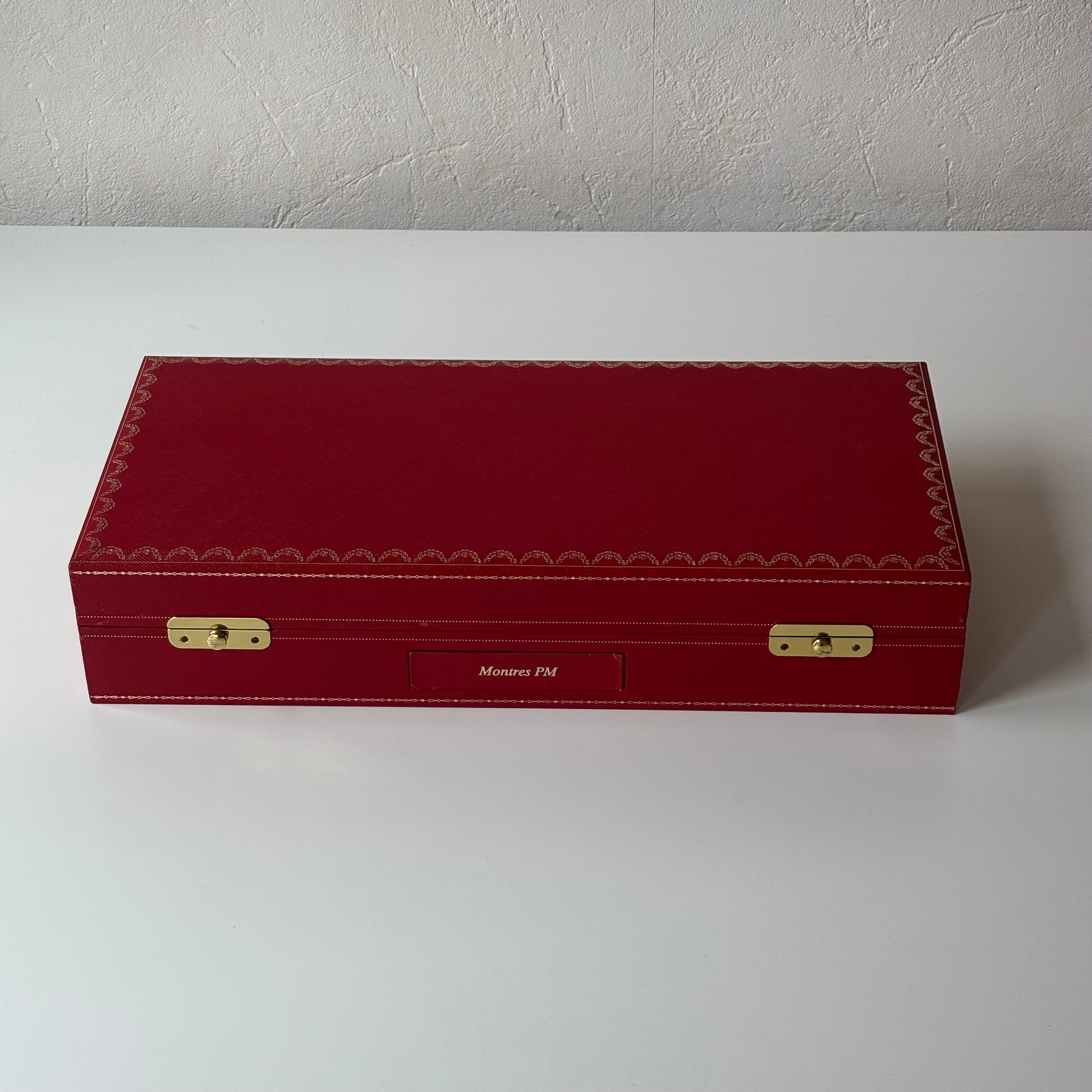 Cartier Montres PM collectors box for 14 watches