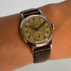 Cartier EWC Wristwatch – Steel Case with Patina Dial