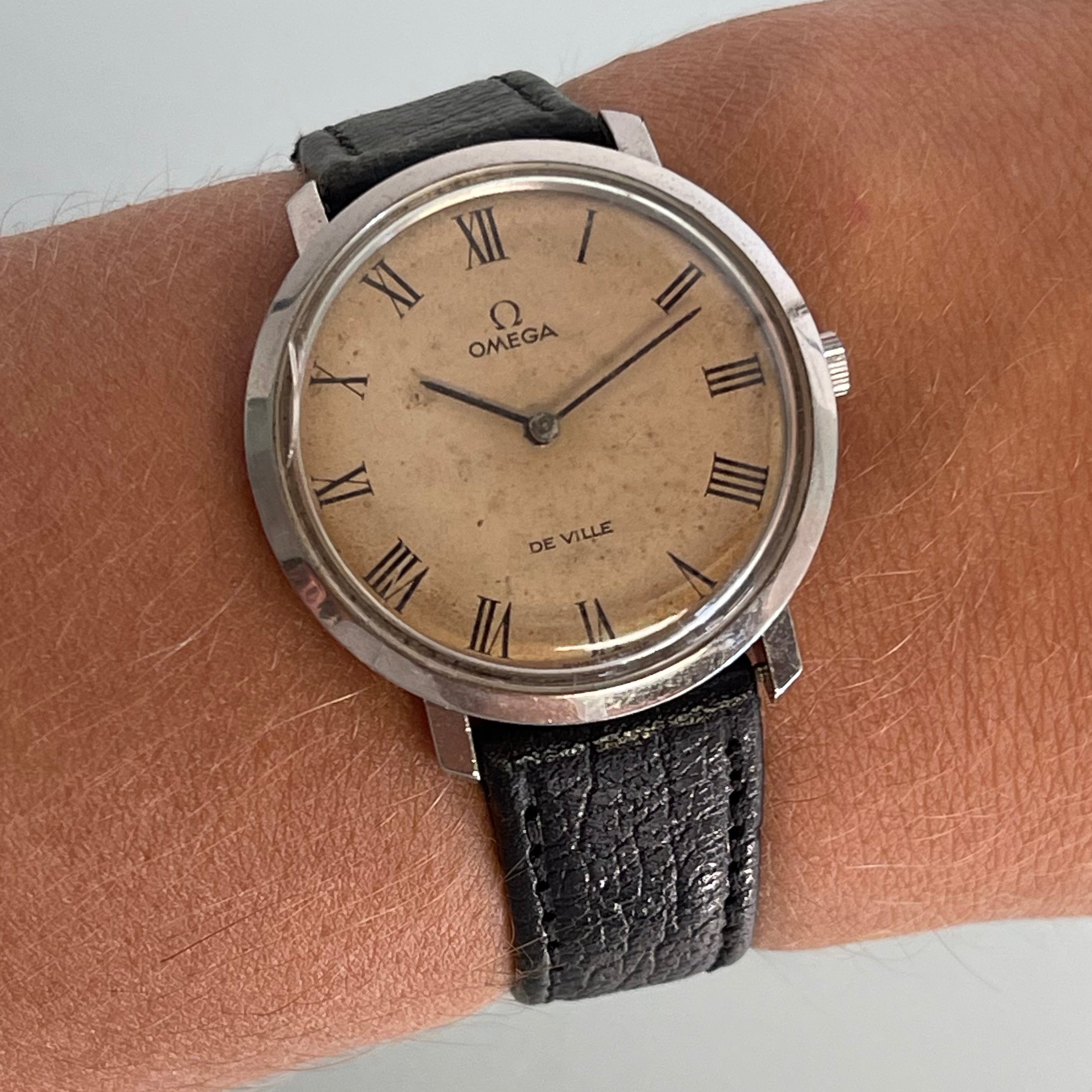 Omega De Ville patina dial