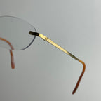 Cartier Love Round Glasses – Titanium with Gold Plating, Size 135