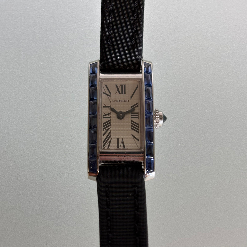 Cartier Tank Lanieres factory baguettes