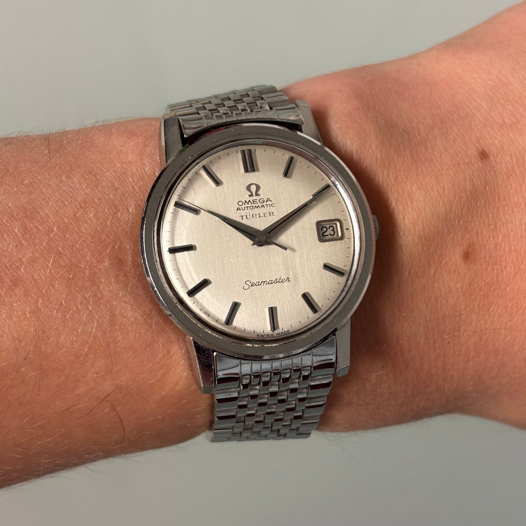 Omega Seamaster Turler Signed – Stainless Steel