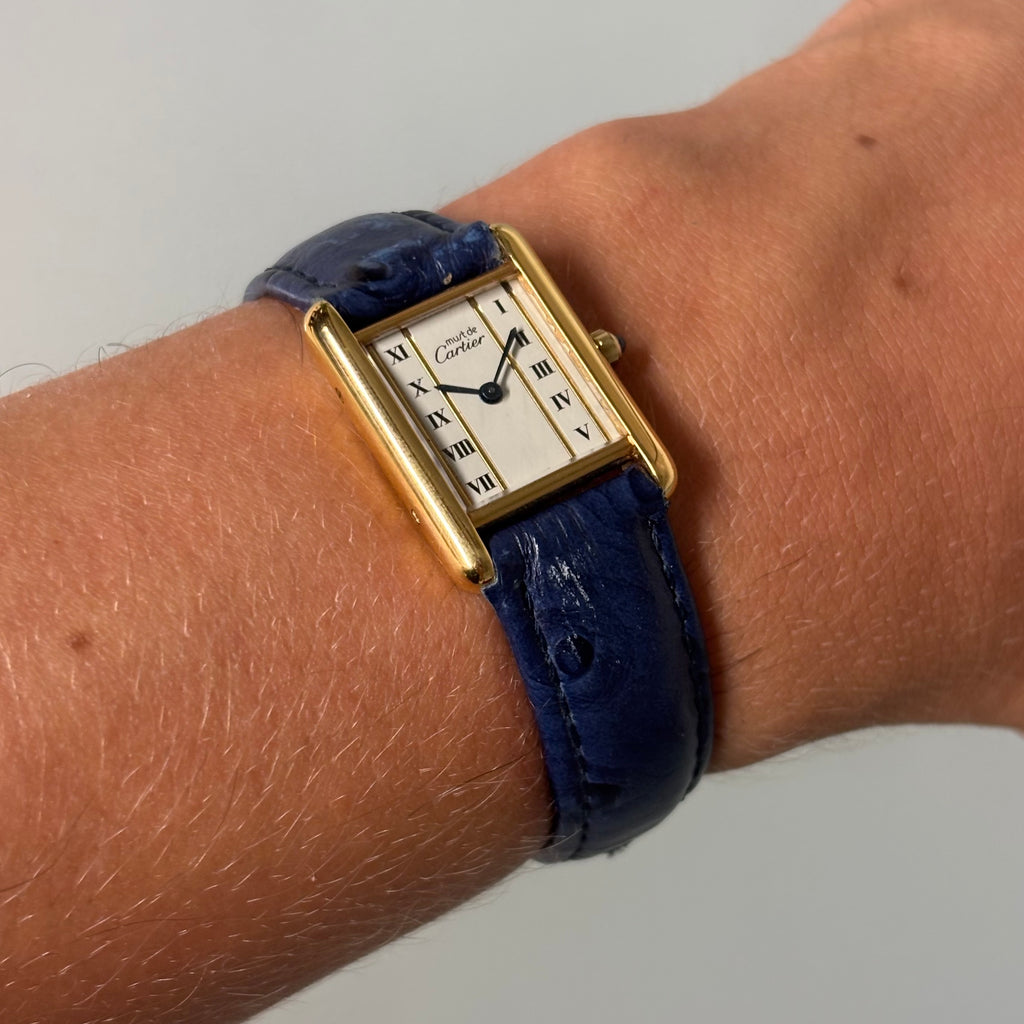 Cartier Tank PM with original buckle