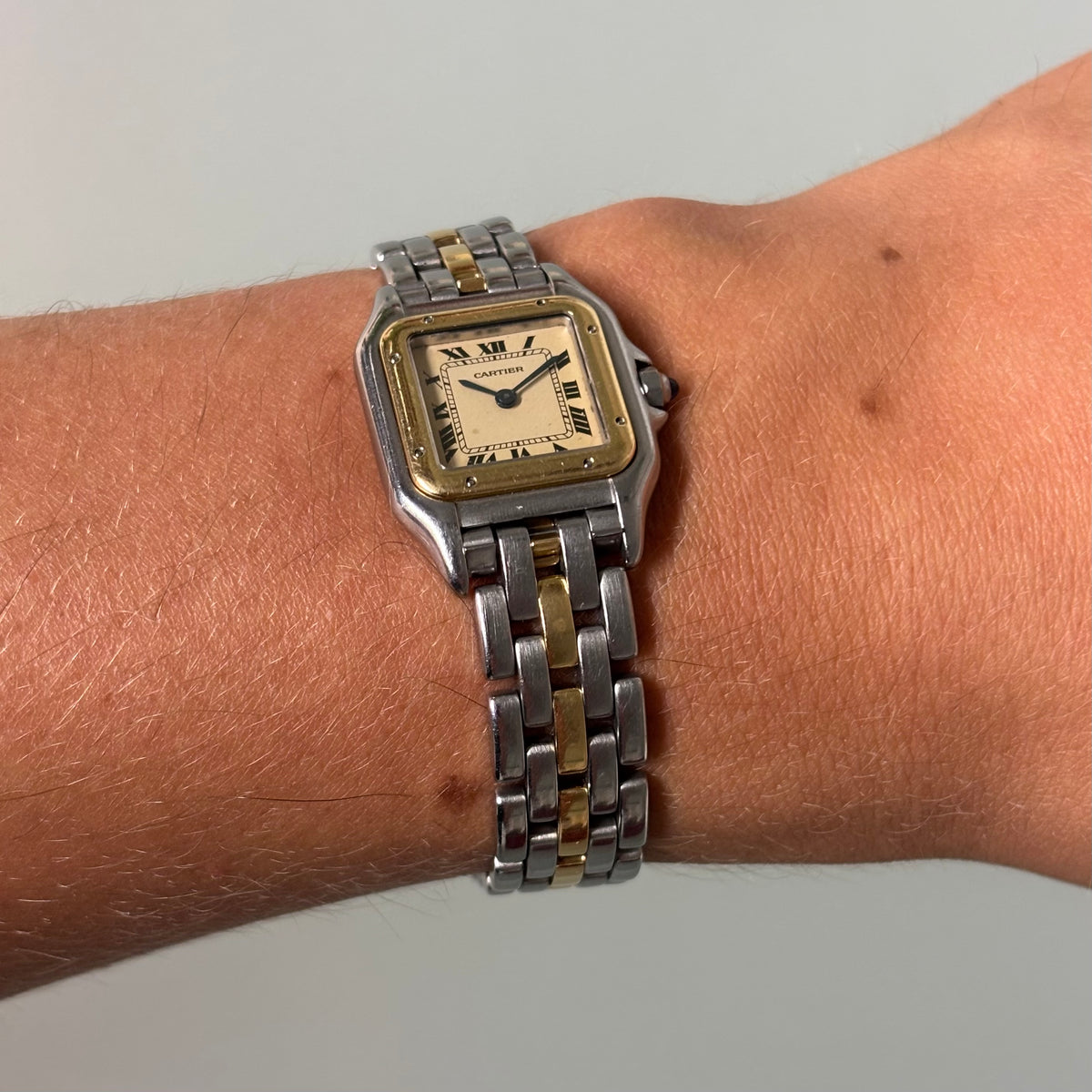 Cartier Panthere Small Gold/Steel Full Set