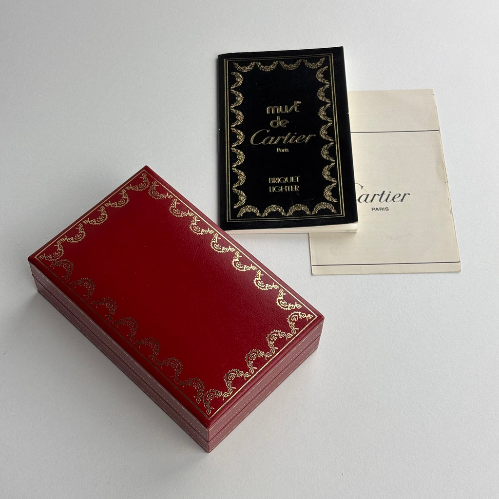 Cartier opal lighter full set