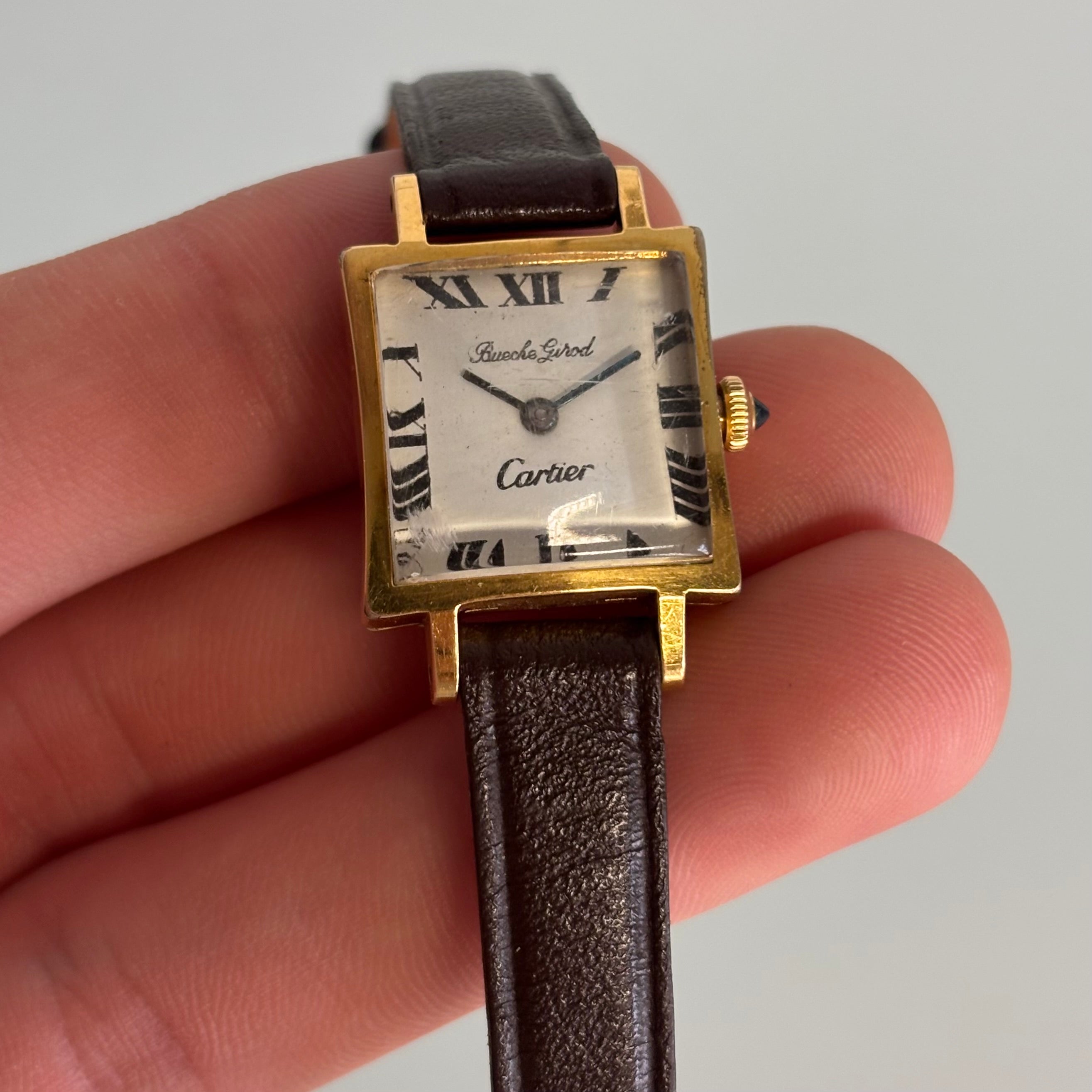 Beuche Girod 18k Cartier signed