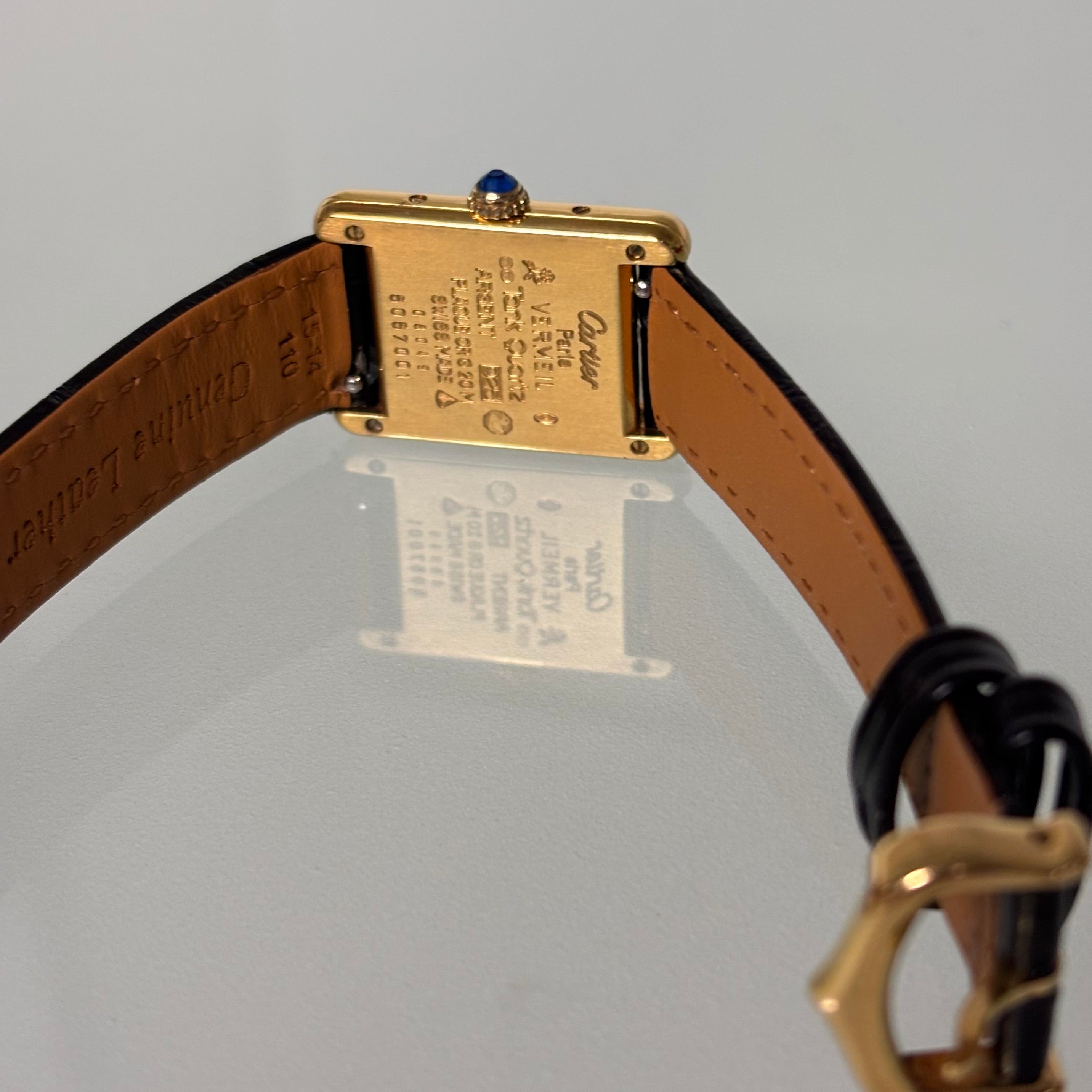 Cartier Tank PM Roman Full Set