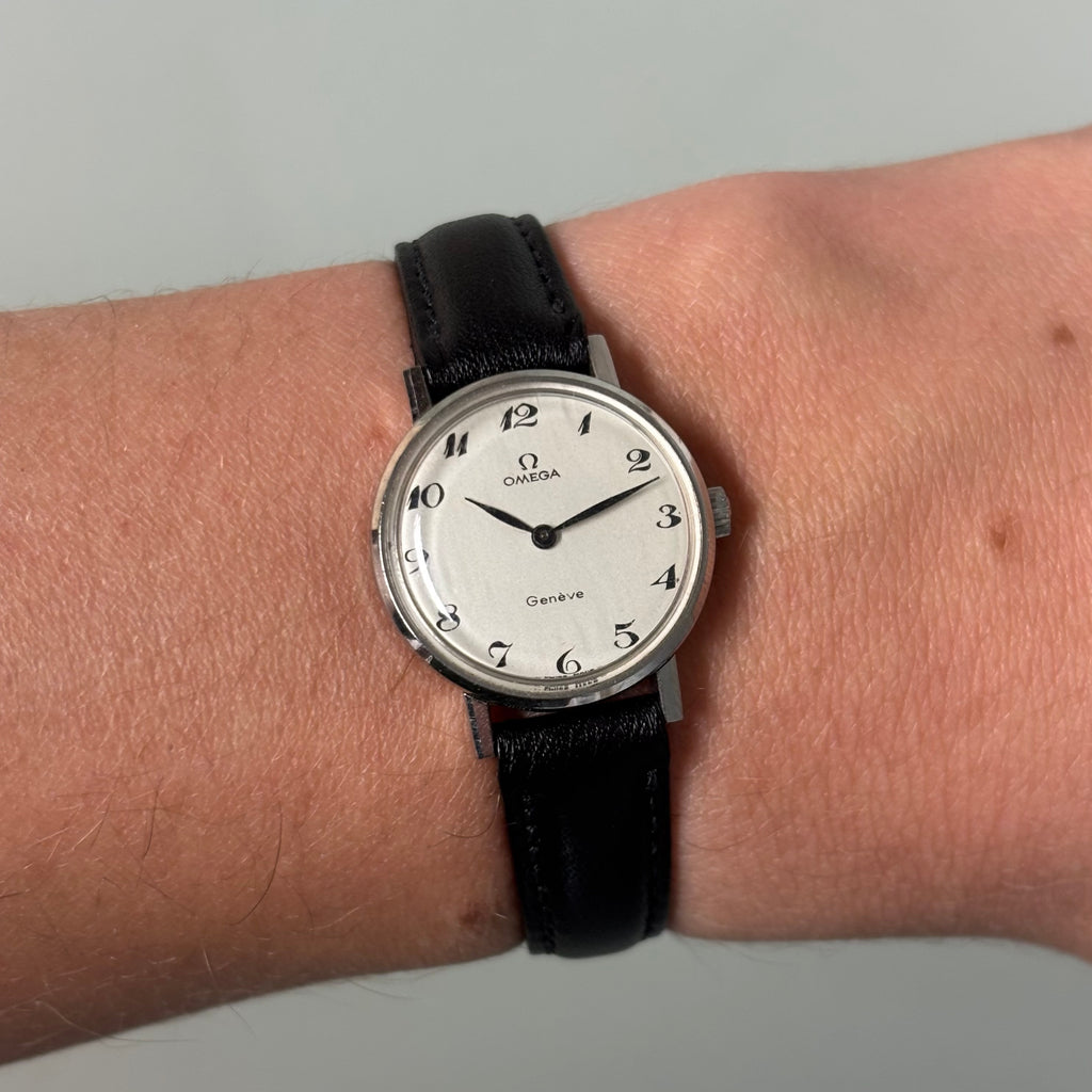 Omega Geneve Breguet Dial – 23 mm Steel Dress Watch