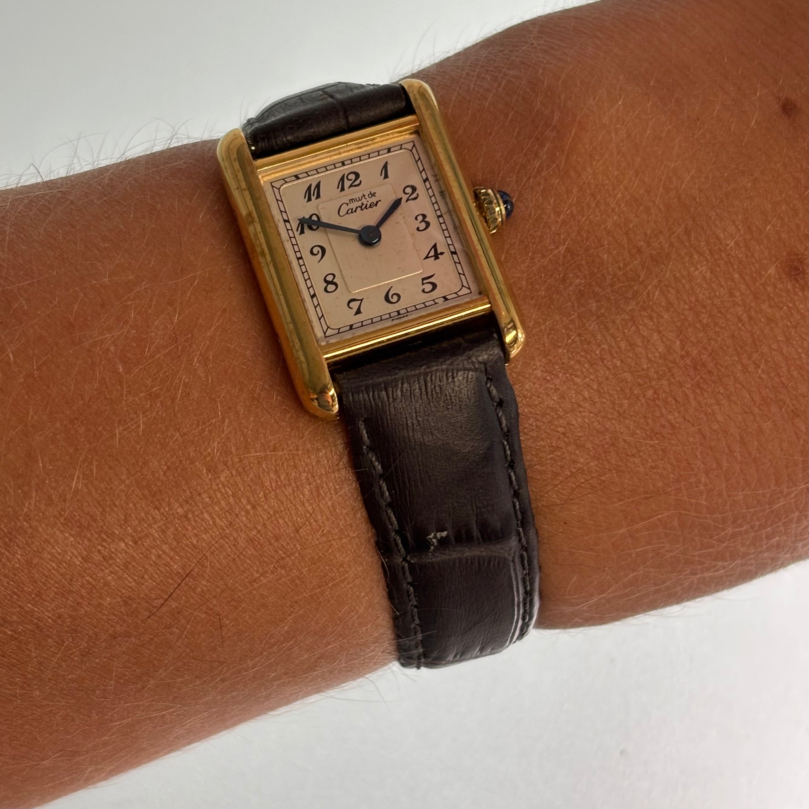 Cartier Tank PM Breguet full set