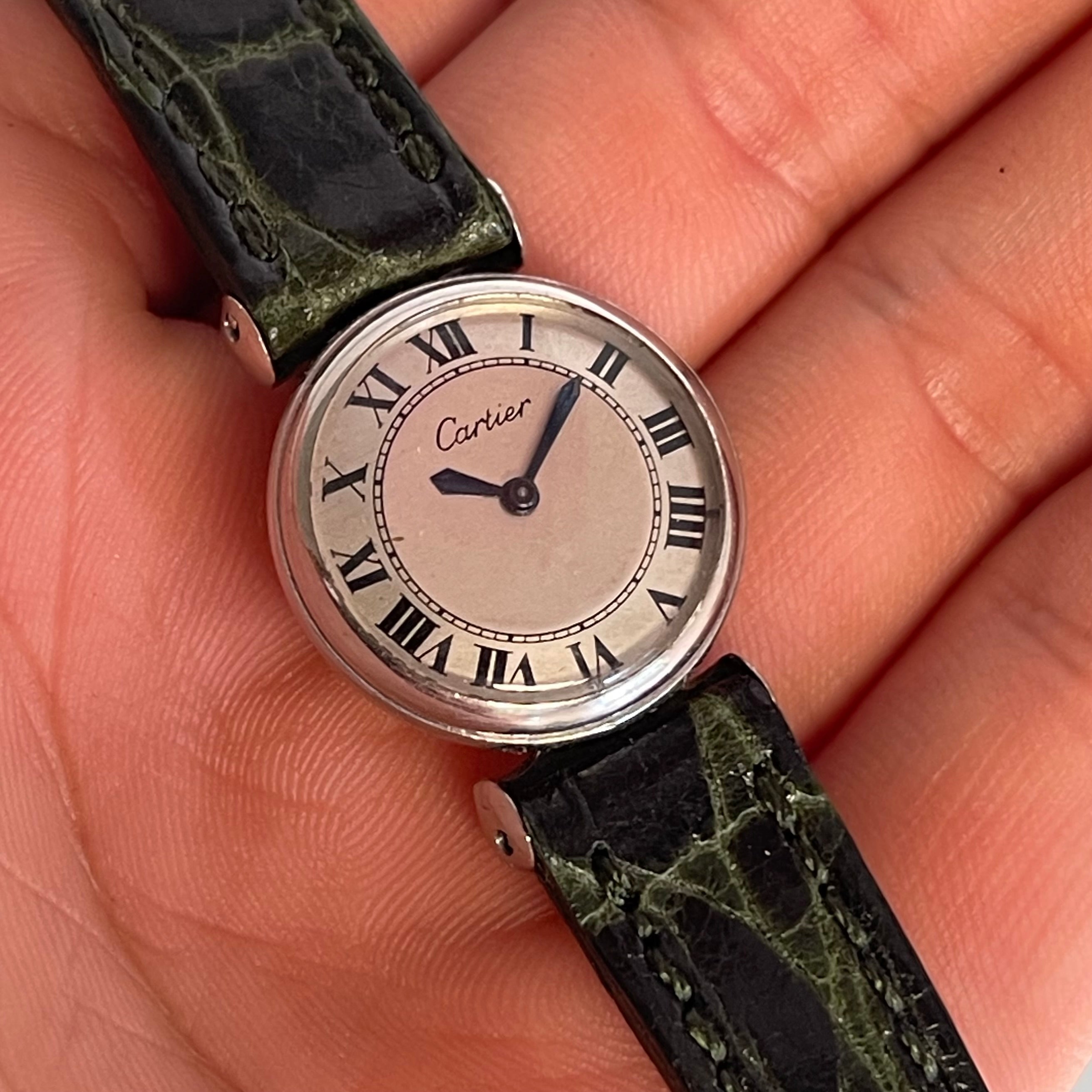 Cartier x Jaeger LeCoultre Steel Duoplan