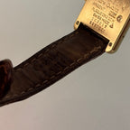 Cartier Tank PM Opaline with original strap & clasp