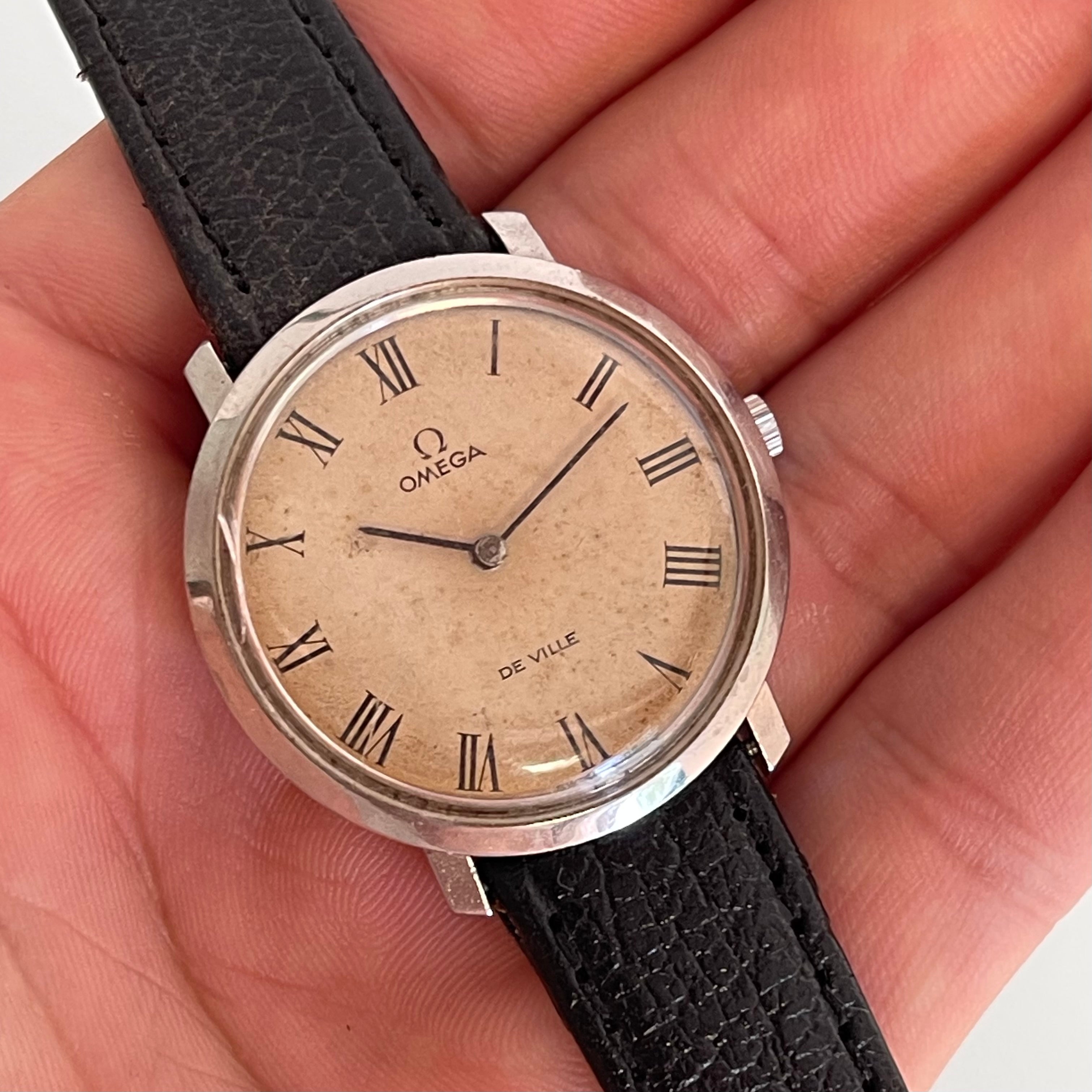 Omega De Ville patina dial