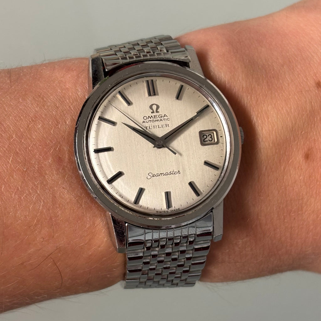 Omega Seamaster Turler Signed – Stainless Steel