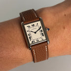 Cartier Tank Ref. 78086 White Gold Vintage Watch – Full Set