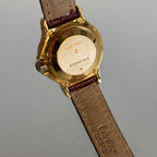 Cartier Santos Octagon Petit Model – 18K Gold, Diamond Dial