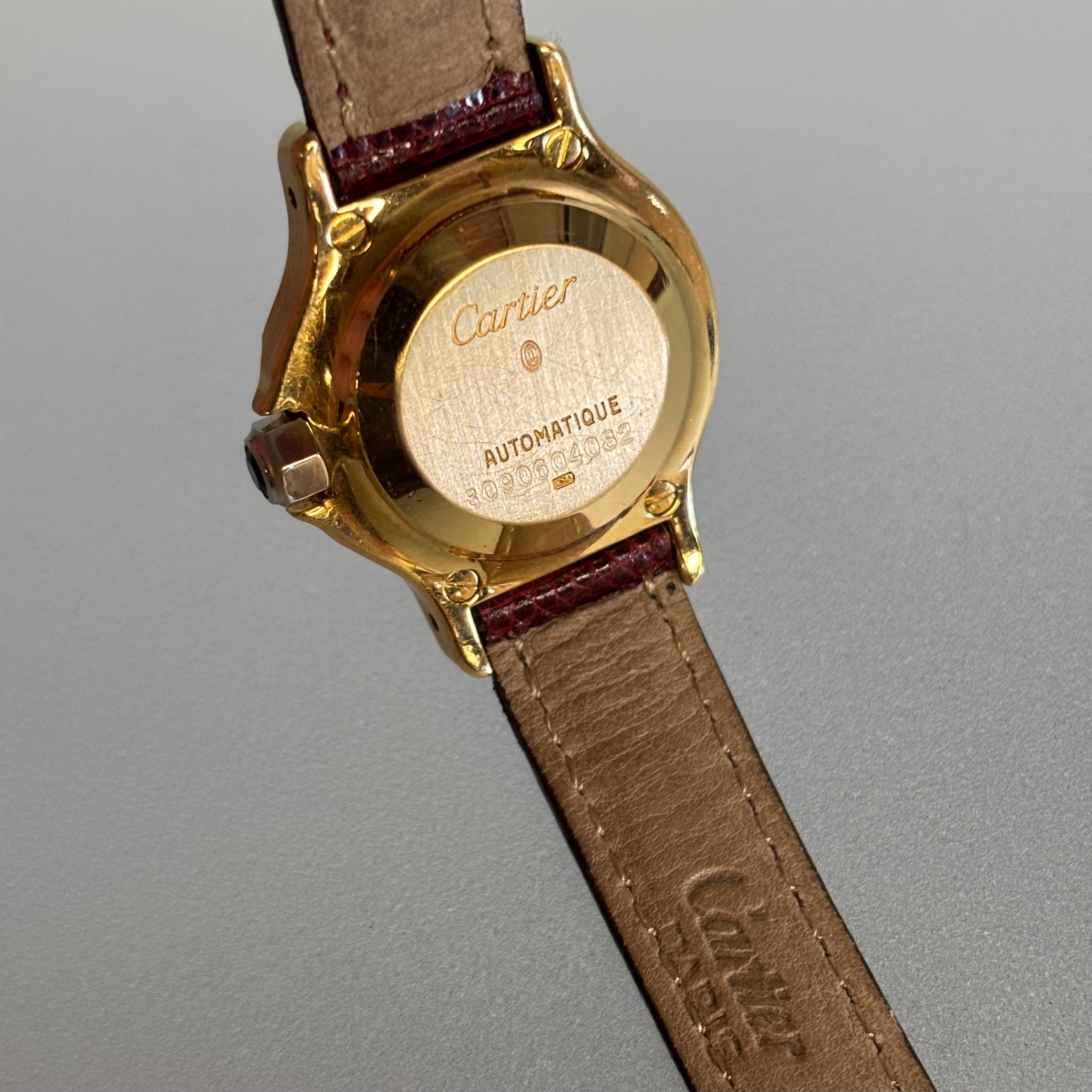 Cartier 18k Santos Octagon PM