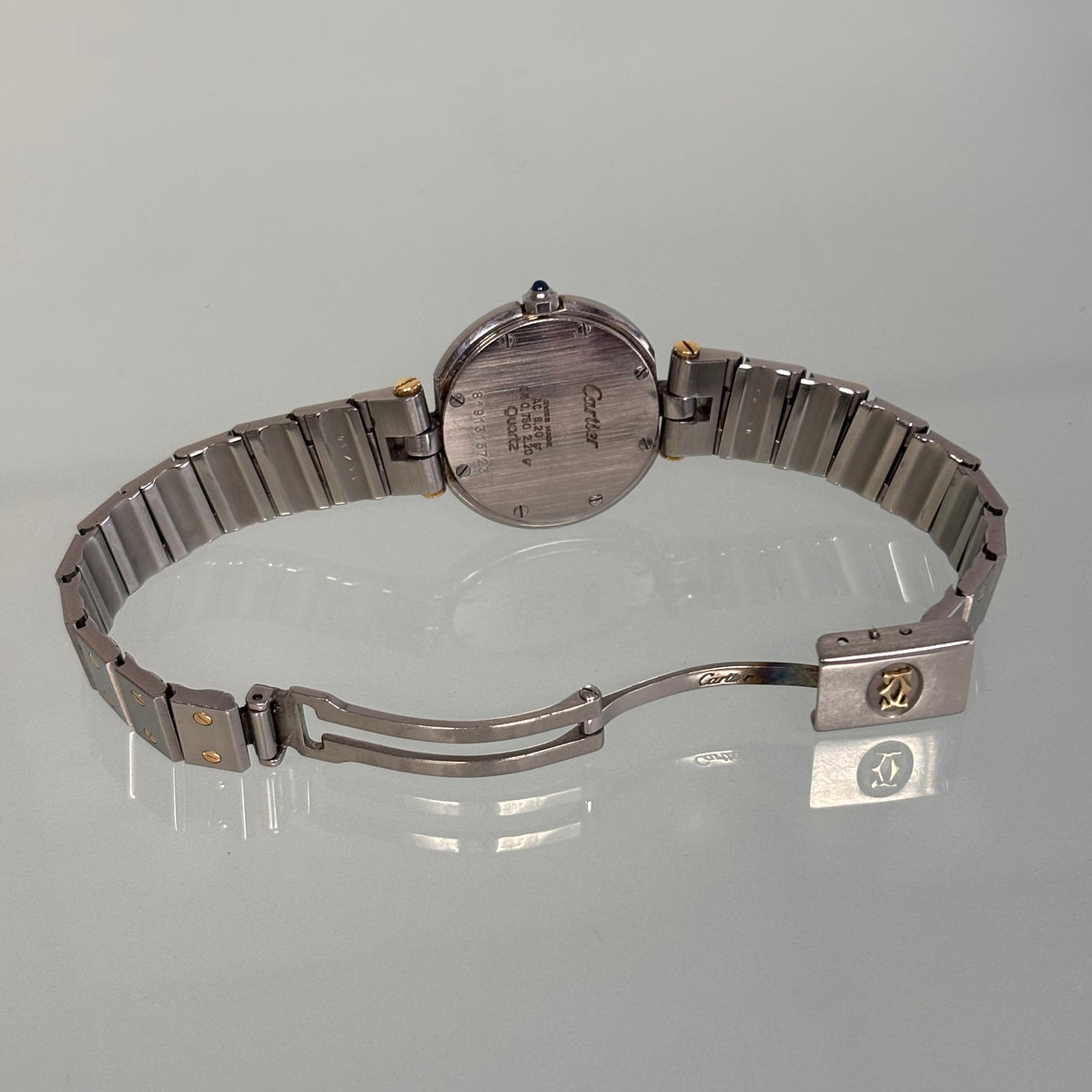 Cartier Santos Vendome Gold/Steel ghost dial