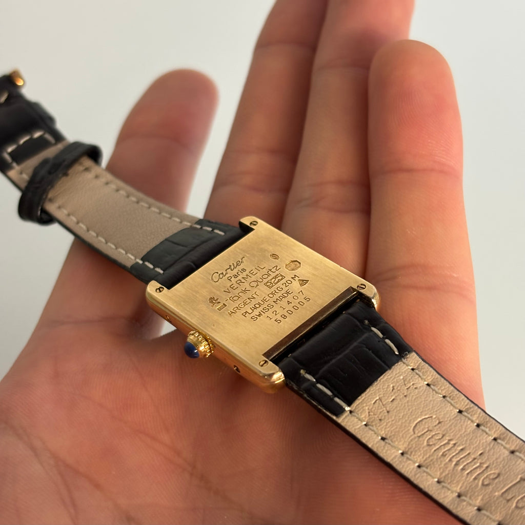 Cartier Tank GM with buckle