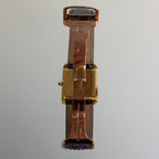 Piaget × Cartier Wristwatch – 18K Yellow Gold, Guilloche Dial