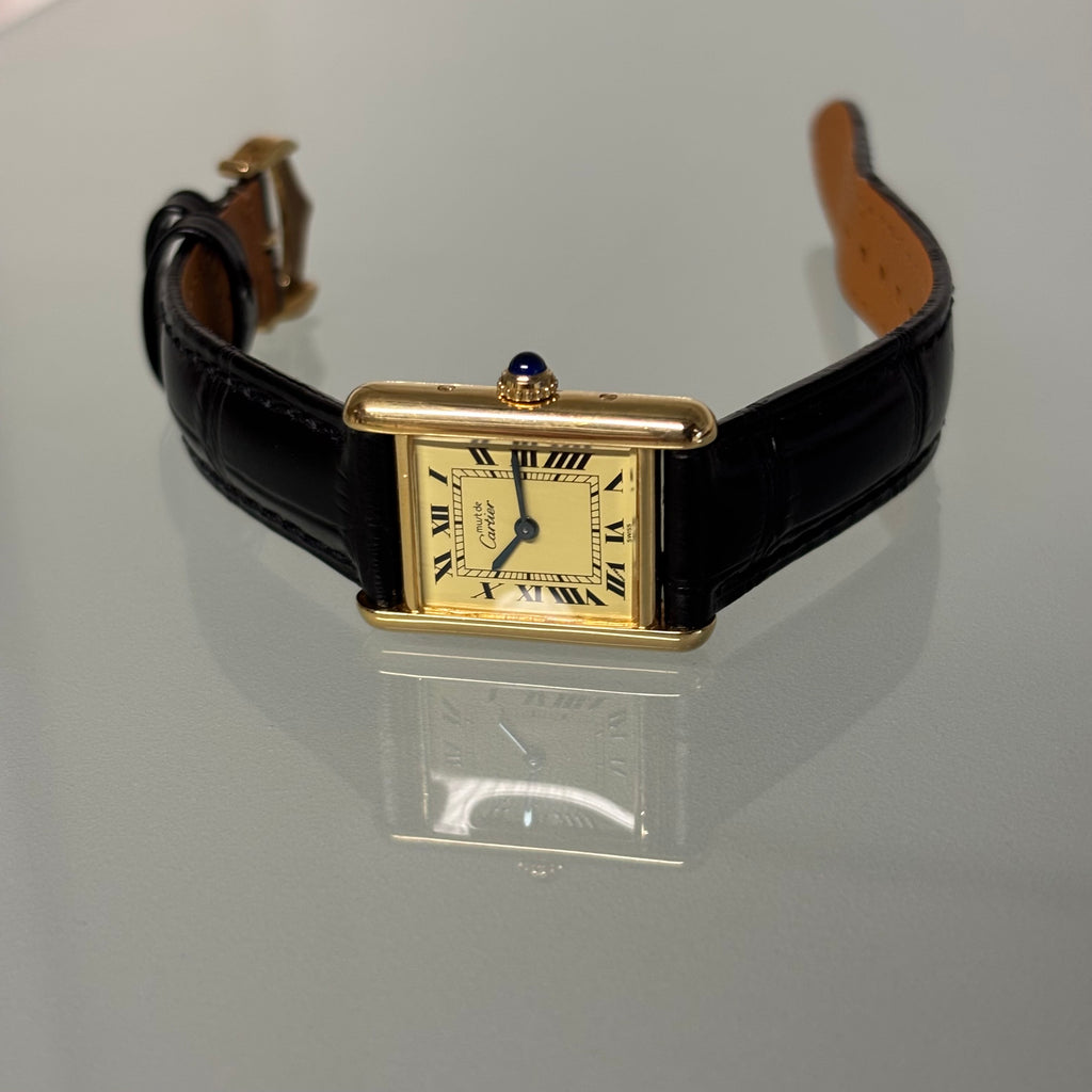 Cartier Tank PM with original buckle