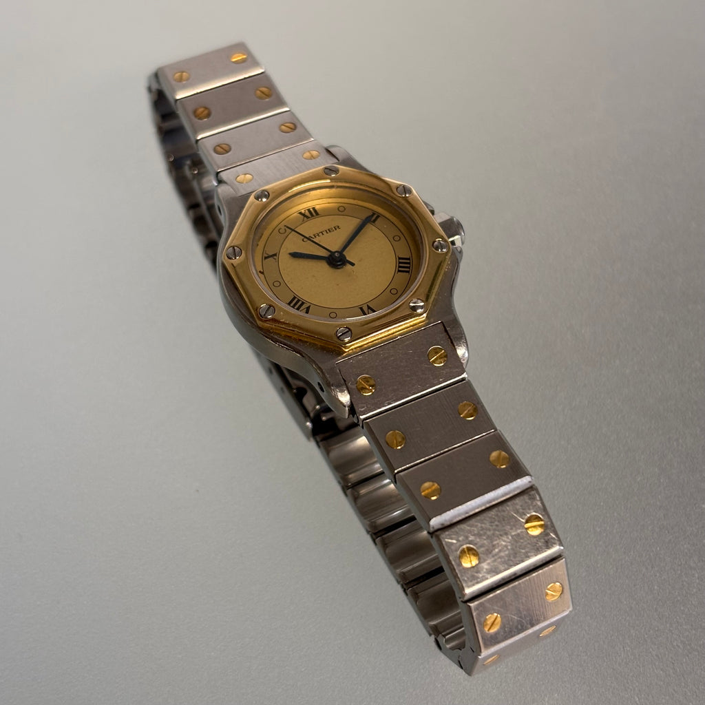 Cartier Santos Octagon PM rare dial