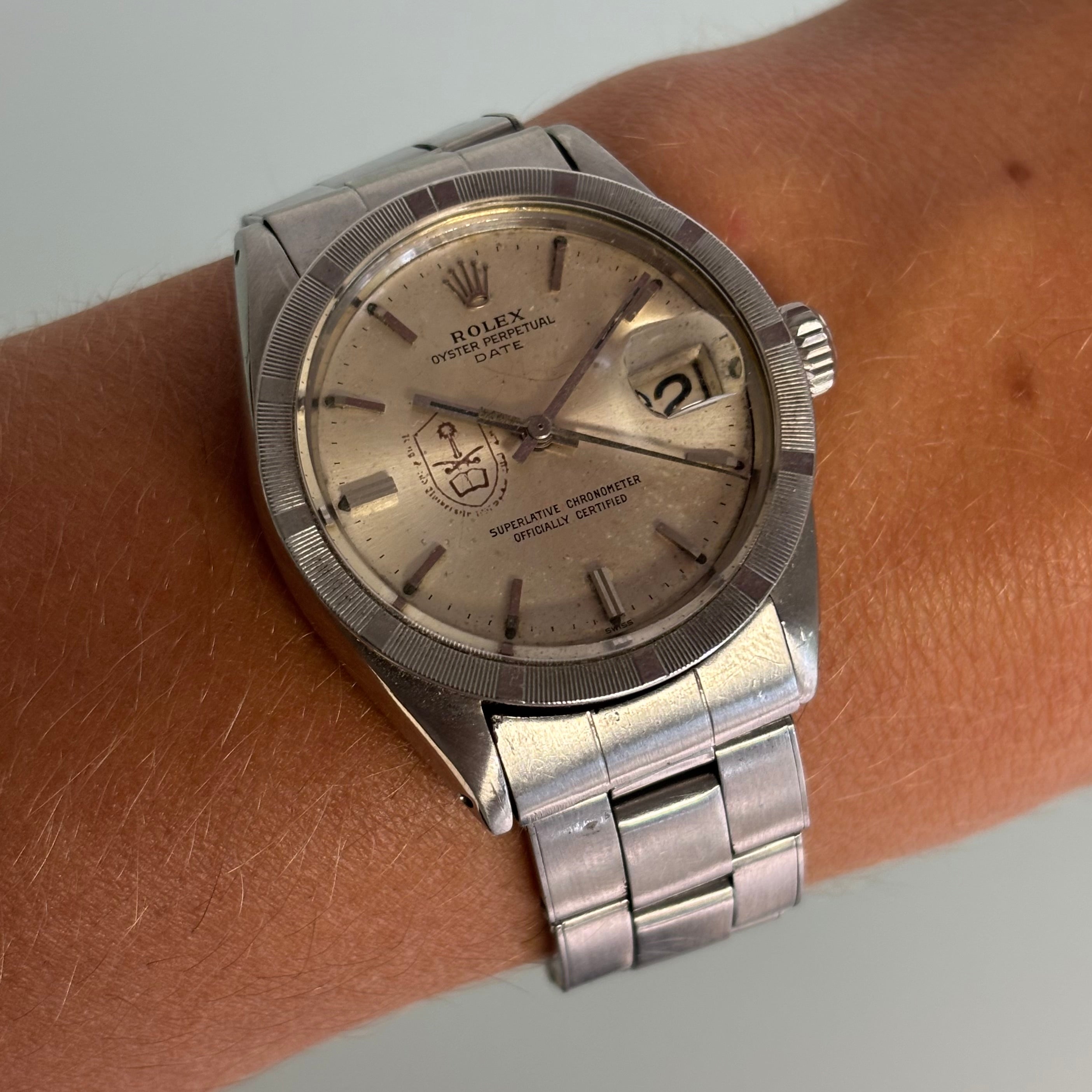 Rolex Saudi University signed Dial