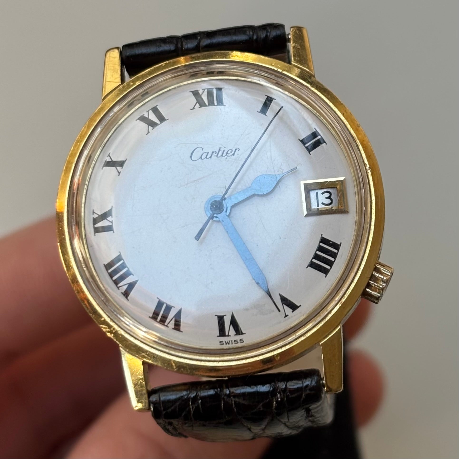 Bulova Accutron Wristwatch – Cartier Signed, 18K Gold