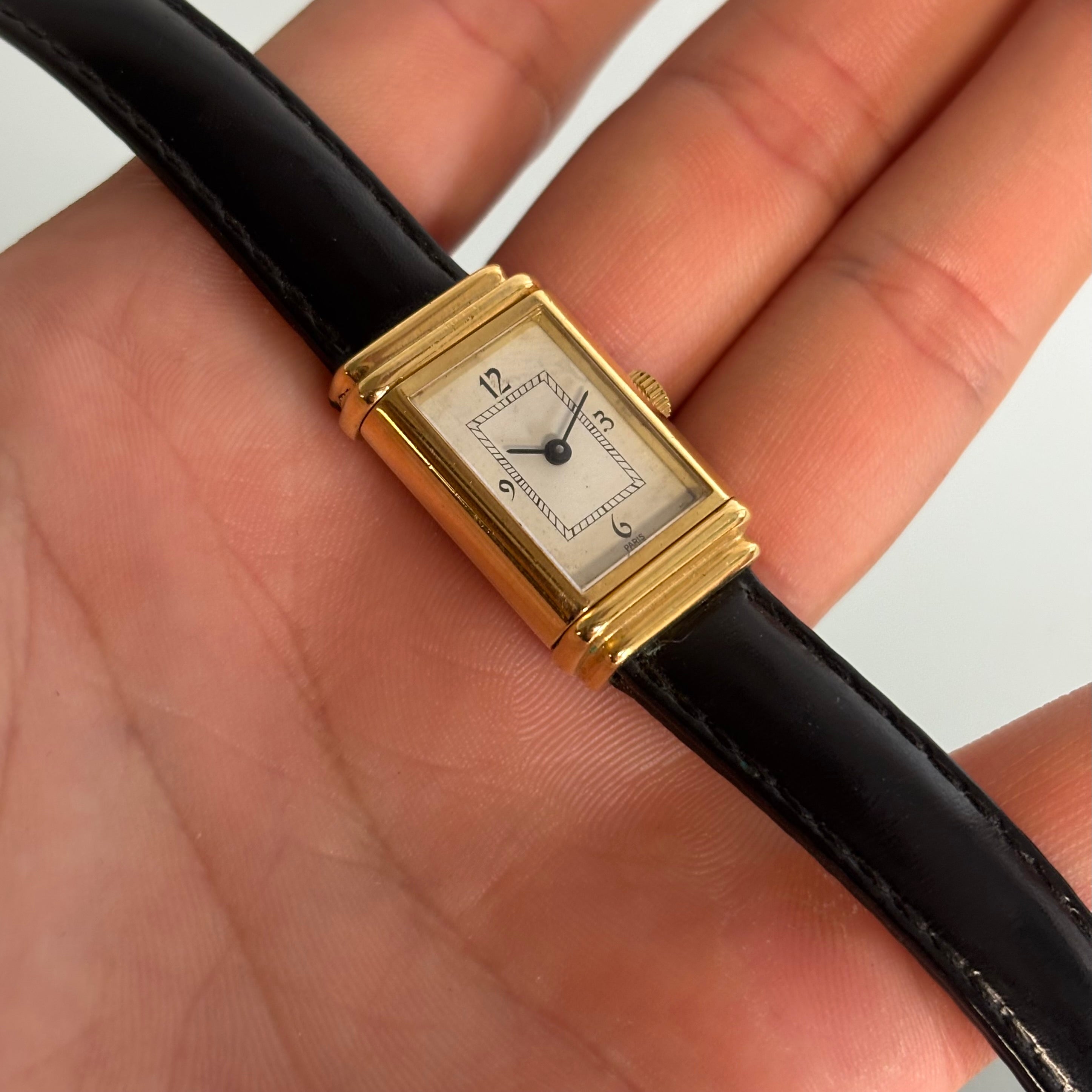 Yves Saint Laurent 18k Reverso