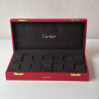 Cartier Montres PM collectors box for 14 watches