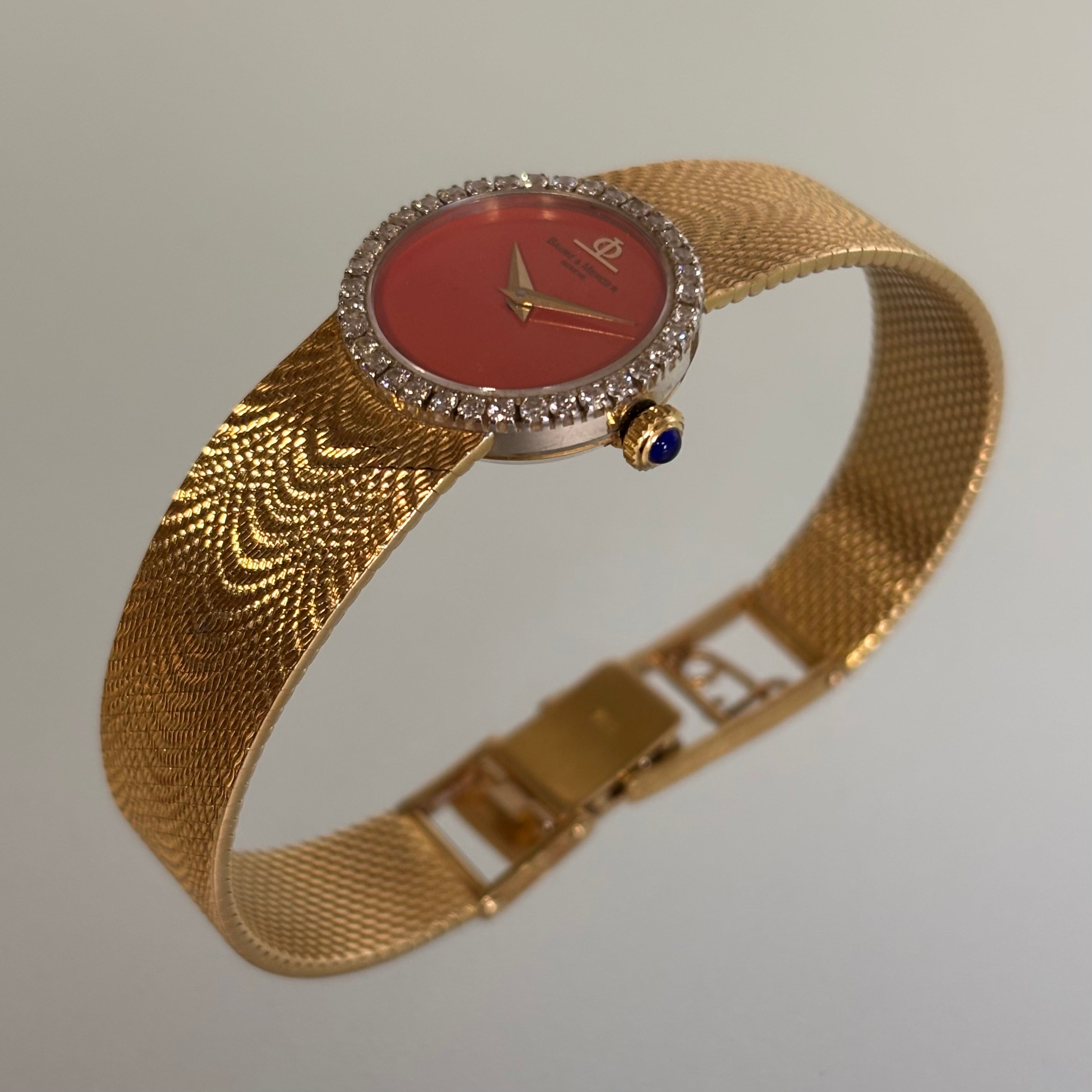 Baume & Mercier 18k bracelet watch