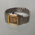 Cartier Santos Galbée GM Gold/Steel
