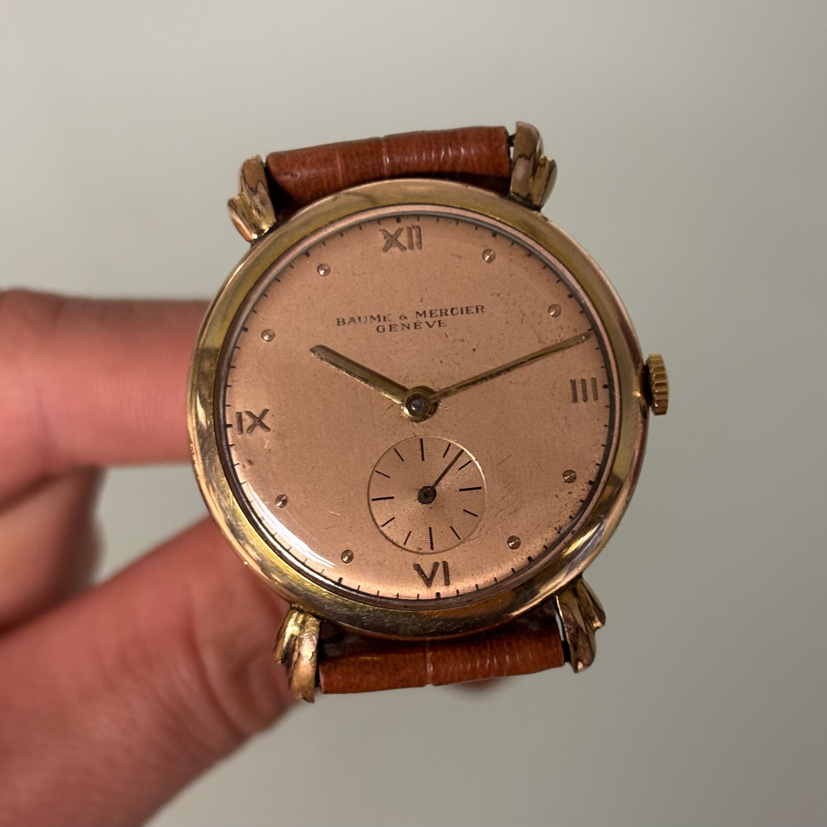 Baume & Mercier rare case & dial