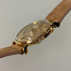 Cartier Memovox Jaeger-LeCoultre 18K Gold Vintage Watch