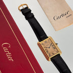Cartier Stepped Tank – Full Set with Box & Papers, 1977