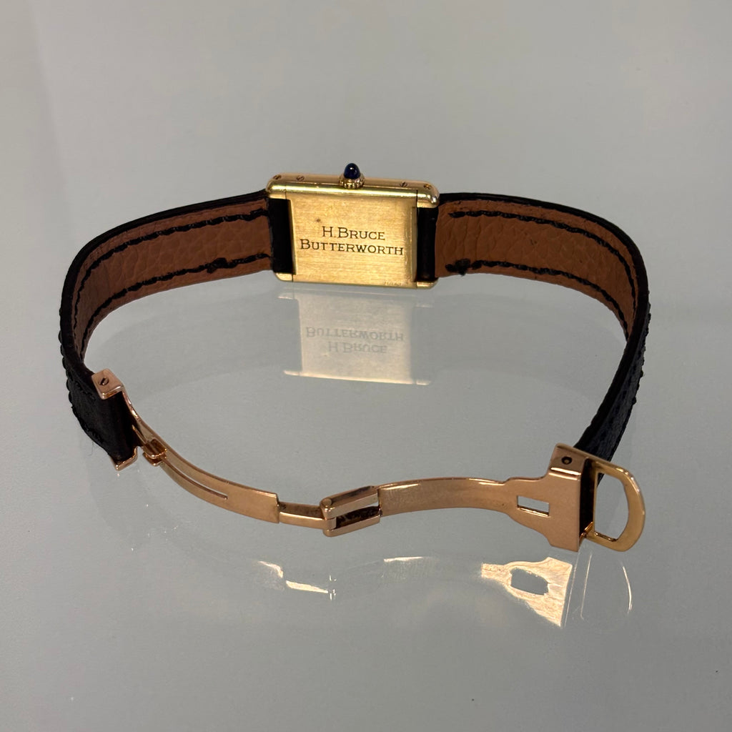 Cartier Tank GM “New York” with clasp