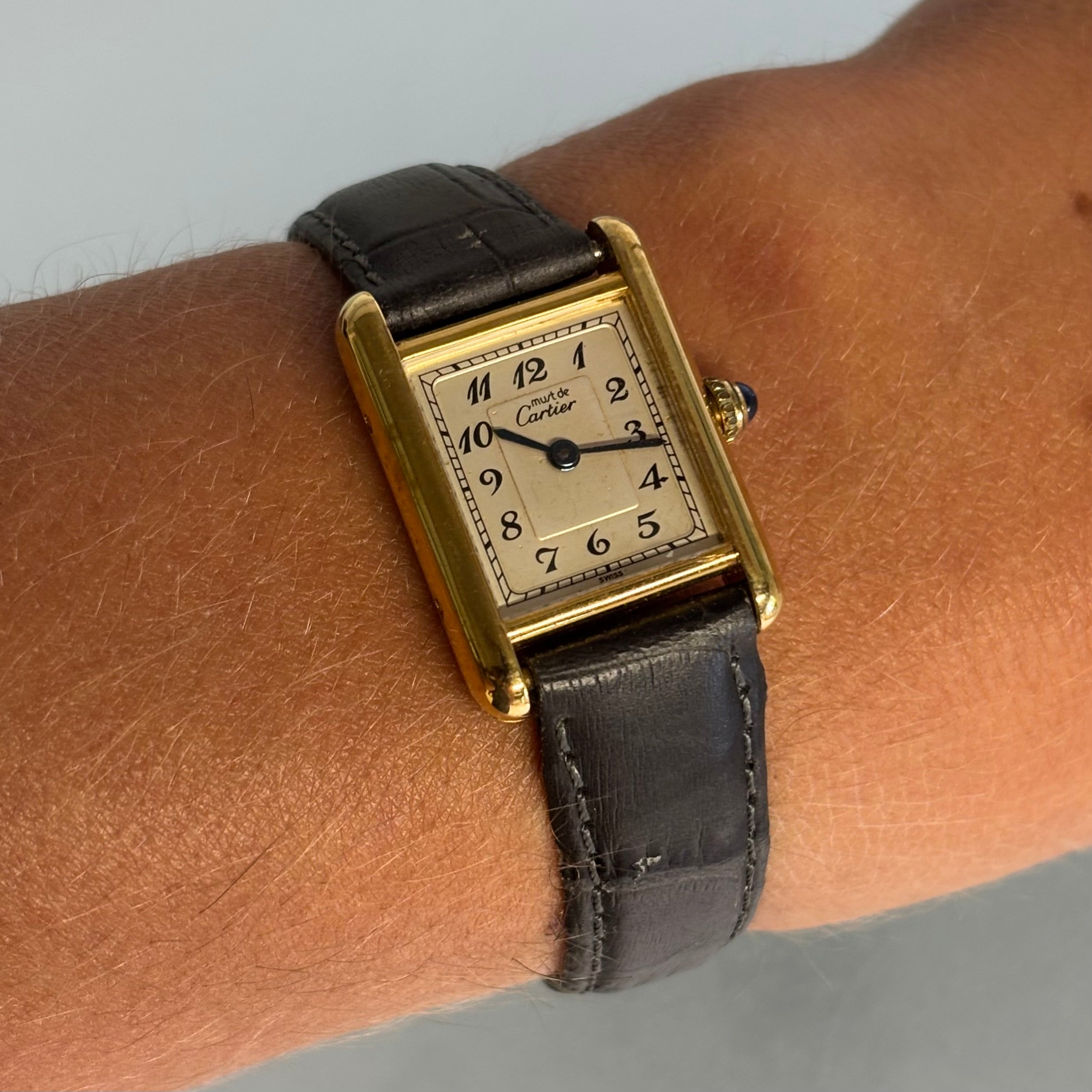 Cartier Tank PM Breguet full set