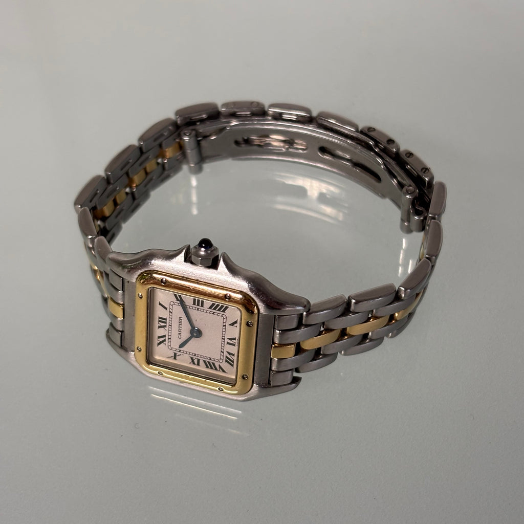 Cartier Panthère Gold/Steel 1-row bracelet